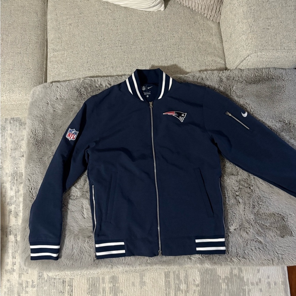 New England Patriots Nike Men's Navy Jacket